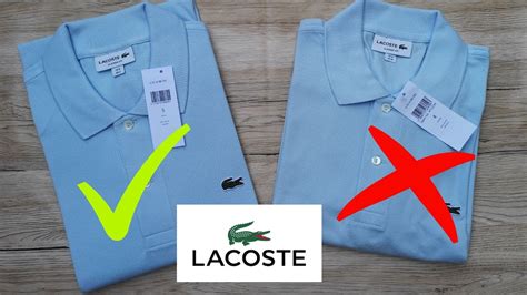 are lacoste shirts real.